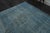 1970s 1970s Vintage Persian Handmade Wool Cotton Blue Area Rug For Sale - Image 5 of 11