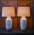 Chinoiserie Mid 20th Century Large Chinoiserie Blanc De Chine Table Lamps White Pierced - a Pair For Sale - Image 3 of 14