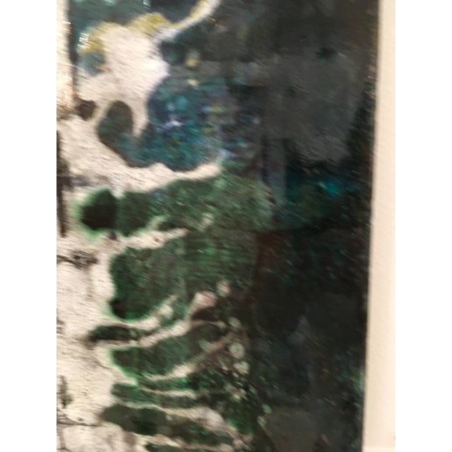 Enamel on Concrete Abstract Wall Hanging For Sale - Image 4 of 12
