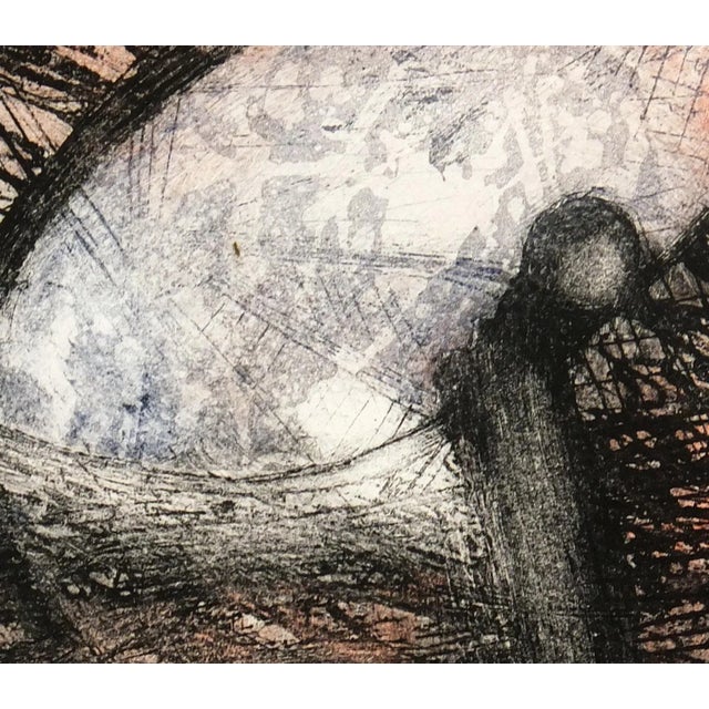 Contemporary MC Havel, Abstract Etching - La Dernière Porte (The Last Door) For Sale - Image 3 of 5