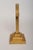 1950s Vintage Folk Art Odd Fellows Lodge Handcarved Gold Altar Cross With Stepped Base For Sale - Image 5 of 15