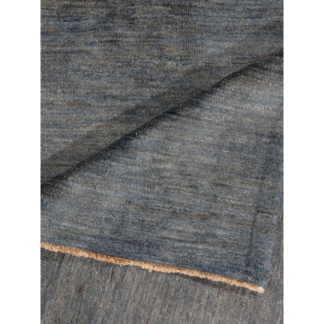 1980s Hand-Knotted Gabbeh Rug 8'0" X 10'2" For Sale - Image 4 of 4