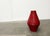 Red Mid-Century Modern West German Pottery WGP Floor Vase from Ü-Keramik Übelacker, 1960s For Sale - Image 8 of 18