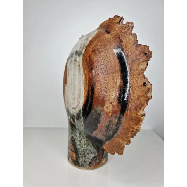 Modern Vintage Danish Ceramic Vase by Tove Hørberg, 1980s For Sale - Image 3 of 6