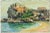 Pino Romanò, View of Scilla, Oil Painting, 1990s For Sale - Image 4 of 4
