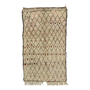 Vintage Berber Moroccan Azilal Rug - 05'05 X 09'05