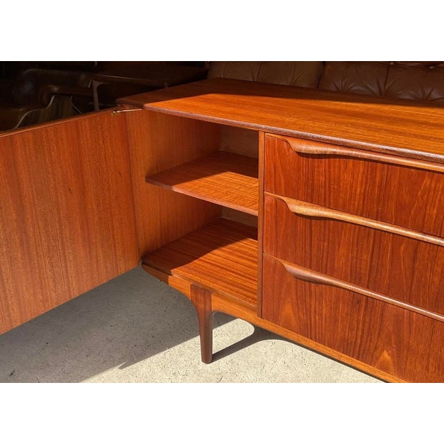 Mid-Century Modern S Form Teak Sideboard from Sutcliffee-Todmorden, 1960s For Sale - Image 6 of 16