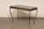 Coffee 1960's Metal Console Table with Marble Top For Sale - Image 8 of 11