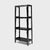 Chinese Pair of Antique Chinese Cartouche Collector's Shelves, 19th Century For Sale - Image 3 of 6
