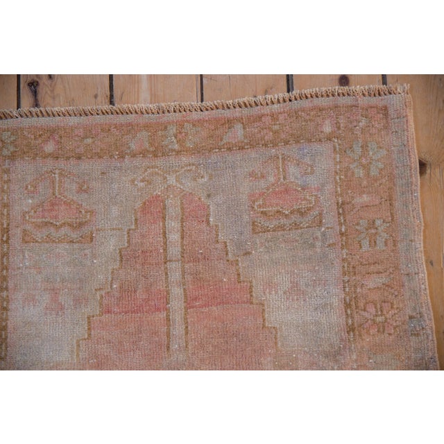 Vintage Distressed Oushak Rug - 2'5" X 3'3" For Sale In New York - Image 6 of 8