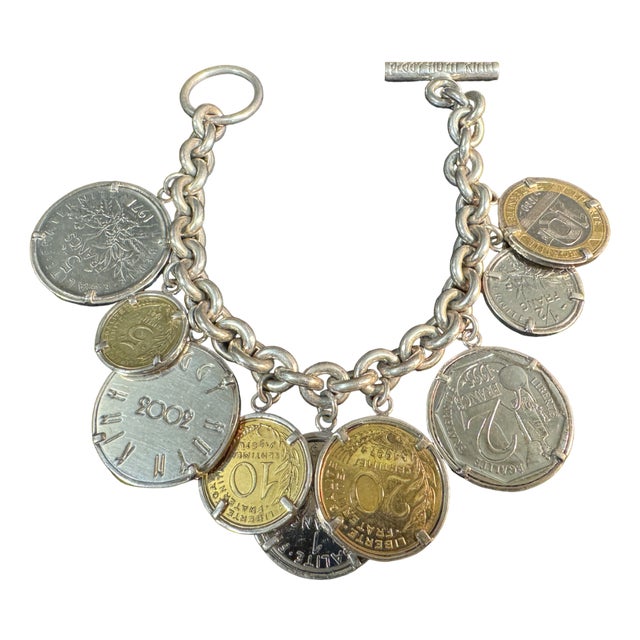 Vintage Argent Bracelet by Peggy Huyn Kinh for Arthus-Bertrand, 2002 For Sale