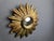 Traditional Vintage Golden Sunburst Mirror, 1960s For Sale - Image 3 of 10