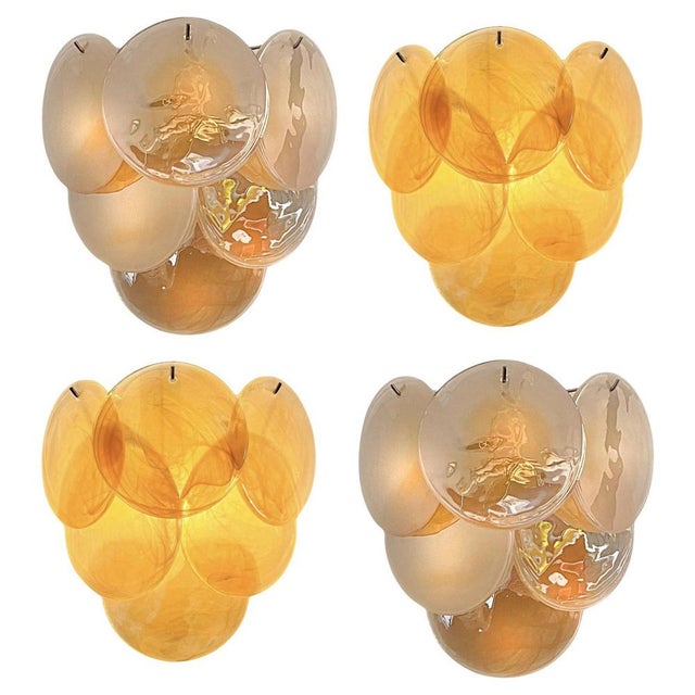 Wall Sconces Murano Discs, 1990s, Set of 2 For Sale - Image 13 of 13