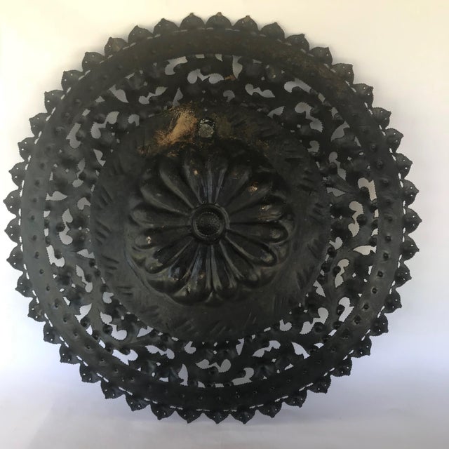 Italian Modernist Artist Egidio Casagrande Wall Medallion Sculpture Mid Century Modern C.1950 36.5" For Sale In New York - Image 6 of 9