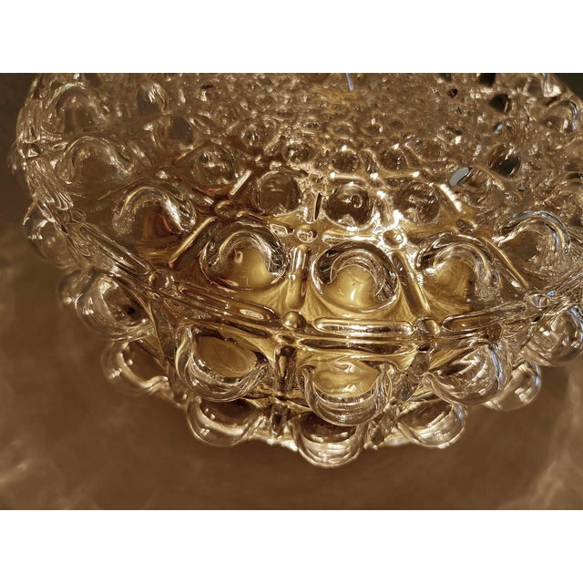 Vintage Bubble Glass Flush Mount from Erco, 1970s For Sale - Image 16 of 17
