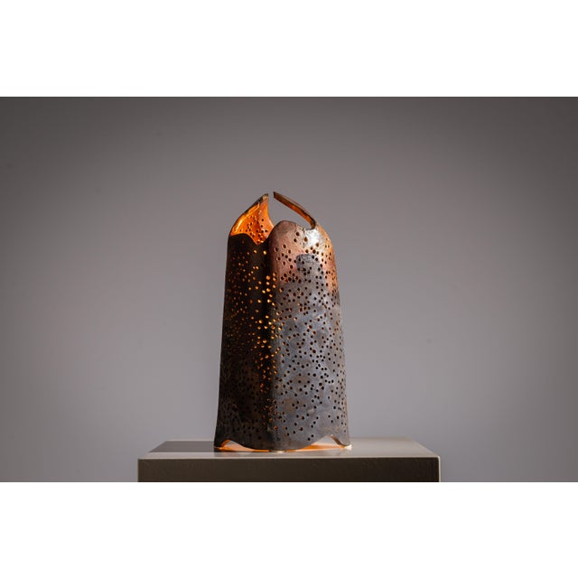 Sculptural Ceramic Table Lamp, 1970s For Sale - Image 4 of 15