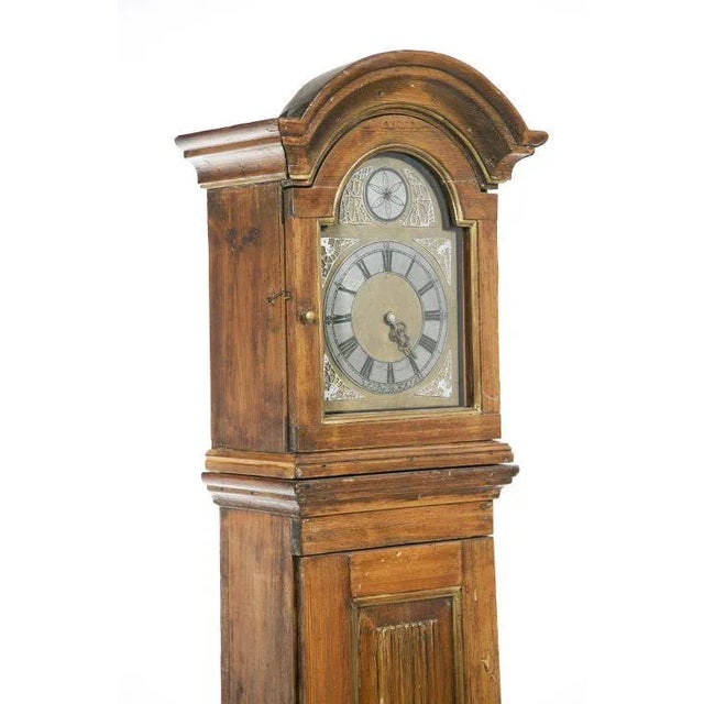 19th Century Danish Pine Long Case Clock For Sale In San Francisco - Image 6 of 10