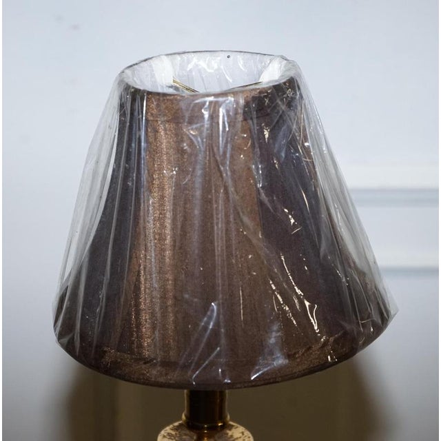English Reading Lamp with Stand from Harrods London For Sale - Image 4 of 18