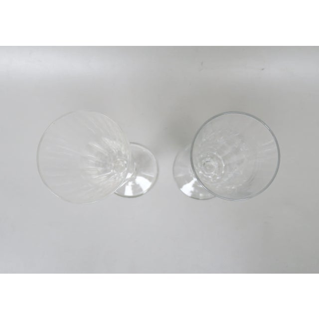 French Biedermeier Handblown Champagne Flutes, Set of 6 For Sale - Image 13 of 18