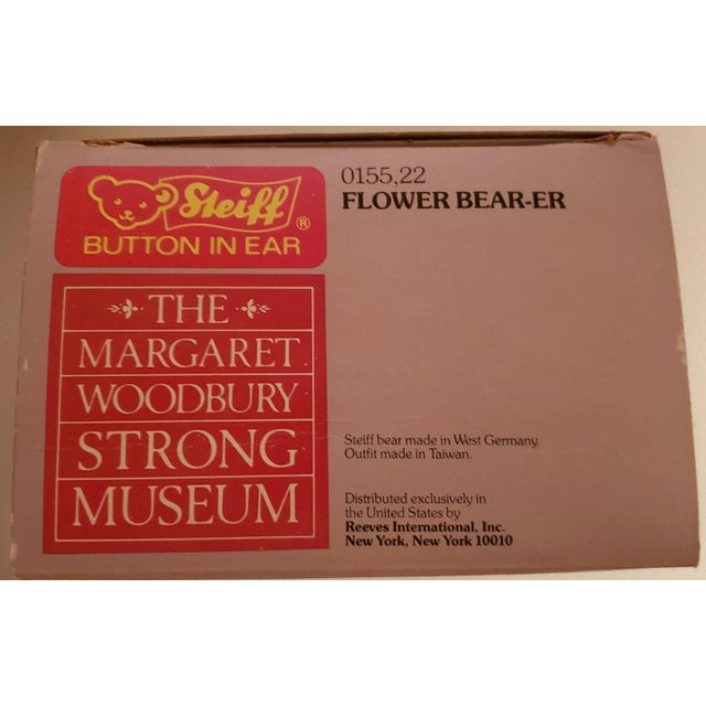 Late 20th Century Steiff Collectible Teddy Bear-Flower Girl For Sale In Baltimore - Image 6 of 8