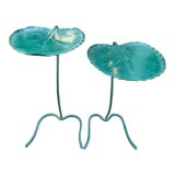 Salterini Lotus Leaf Nesting Tables - Set of 2, Attributed For Sale