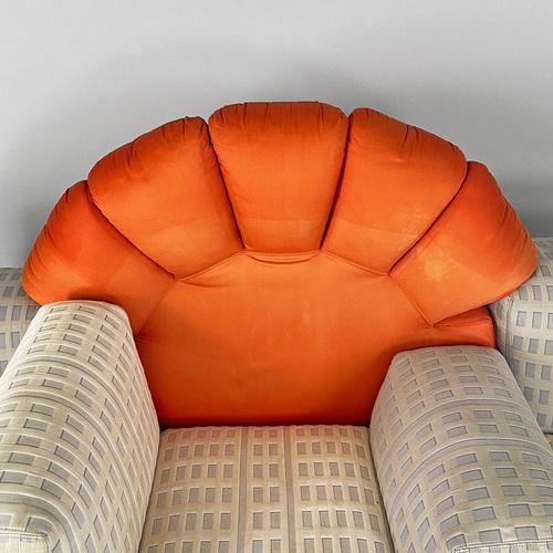 Italian Modern Sunset in New York Modular Sofa attributed to Gaetano Pesce for Cassina, 1984, Set of 8 For Sale - Image 17 of 18