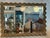Vintage Large Italian Venetian Silver & Gold Scalloped Ruffle Wall Mirror For Sale - Image 9 of 12