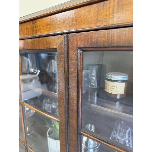 Wood Glass and Wooden Display Cabinet, 1900s For Sale - Image 7 of 11