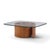 Vladimir Kagan Mid Century Walnut Snail Coffee Table For Sale In Chicago - Image 6 of 9