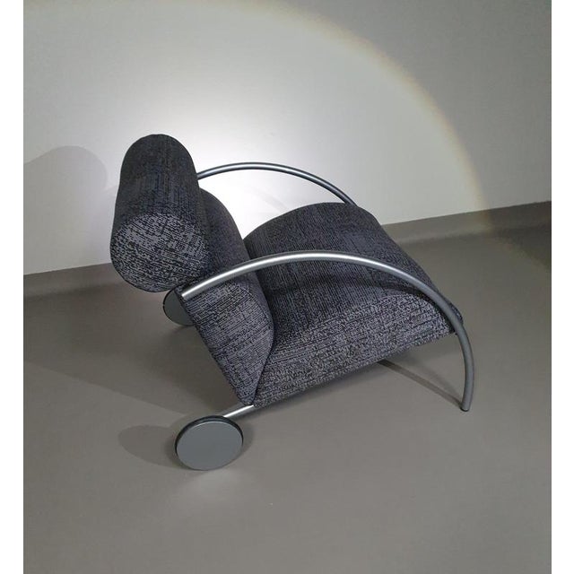 Gray Vintage Zyklus Armchair by Peter Maly for Cor, Germany, 1980s For Sale - Image 8 of 18
