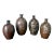 Collection of Four Japanese Tamba Sake Bottles - Set of 4 For Sale