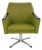 Mid-Century Green Swivel Armchair For Sale