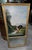 Large Napoleon III period trumeau mirror. Superb gilding. Minor losses. Magnificent oil on canvas (relined) depicting a...