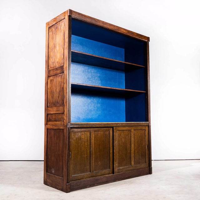 English Oak Library Shelf, 1940s For Sale - Image 15 of 15