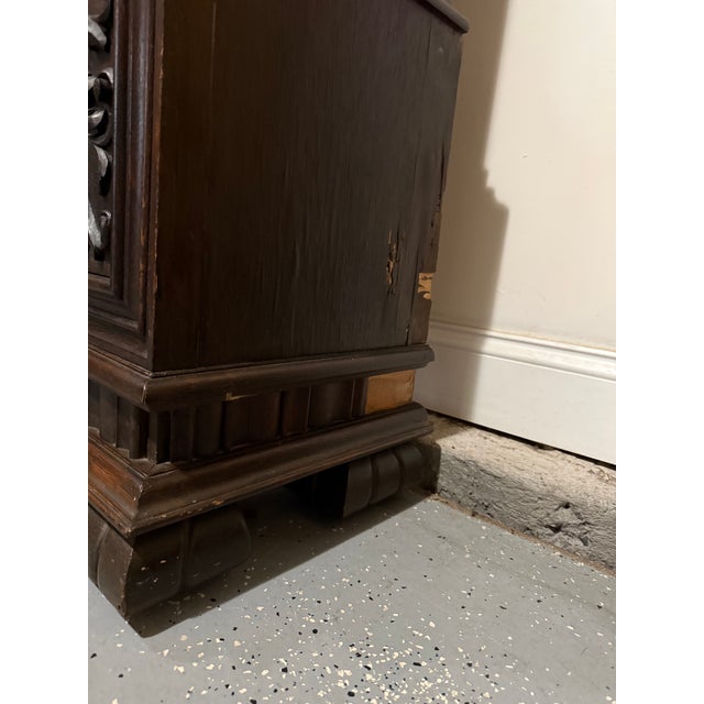 Wood Very Rare Antique German Black Forest Lenzkirch Tall Case Clock - Floor Model - Weight Driven For Sale - Image 7 of 9
