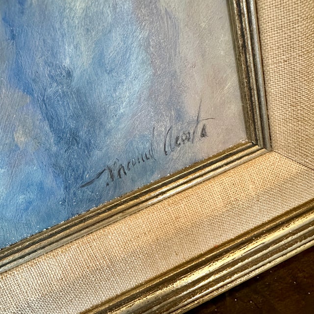 Manuel Acosta (1921-1989) Portrait of a Boy For Sale - Image 4 of 5