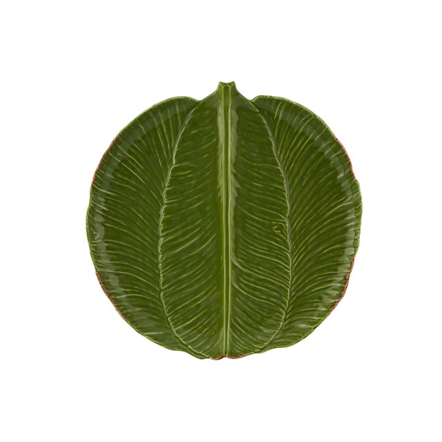 Bordallo Pinheiro Bordallo Pinheiro Bananas from Madeira Tart Tray For Sale - Image 4 of 4