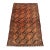 Rust Jowal Gul Hand-Knotted Wool Rug - 6'3" X 3'11" For Sale