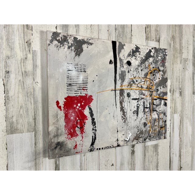 Modern Heavy Texture Oil on Canvas For Sale - Image 3 of 10