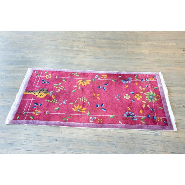 Early 20th Century Chinese Art Deco Rug For Sale - Image 13 of 13