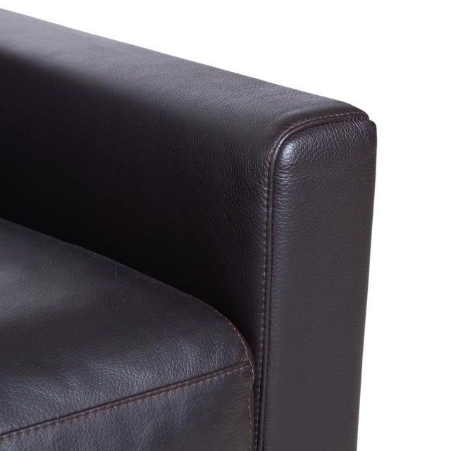 Modern Leather Vida Armchair from Rolf Benz For Sale - Image 3 of 15