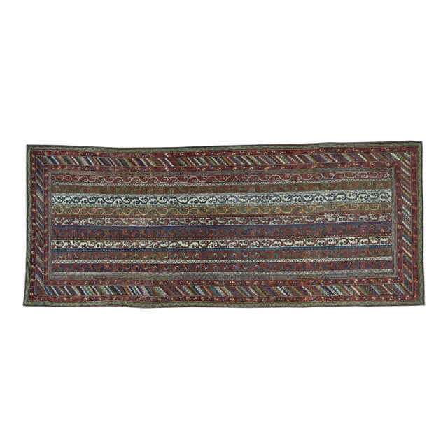 Early 20th Century Antique Northwest Persian Runner Rug - 6′5″ × 15′6″ For Sale