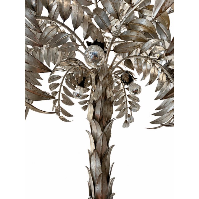 Silver Palm Floor Lamp by Hans Kögl, 1960s For Sale - Image 6 of 9