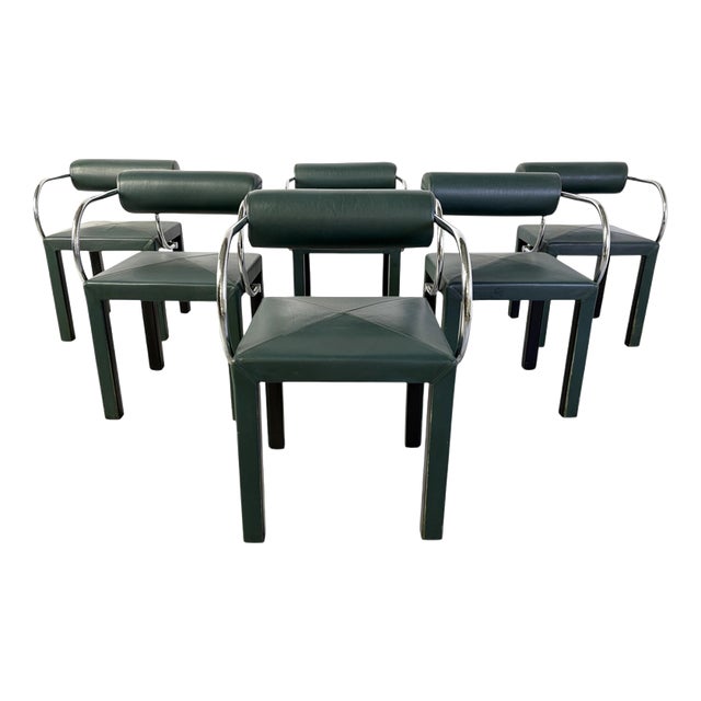 Arcadia Dining Chairs attributed to Paolo Piva for B&B Italia, 1980, Set of 6 For Sale