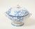 Late 19th Century Traditional Creil-Montereau Blue and White Faience Transferware Covered Tureen For Sale - Image 9 of 11