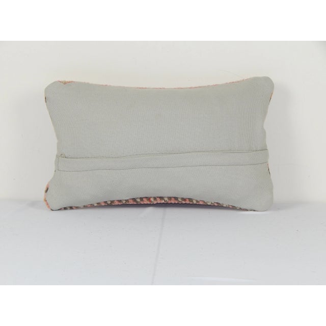 1960s Turkish Rug Pillow Cover For Sale - Image 5 of 5