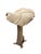 Artisanal Hand-Carved Teak Root Mushroom Sculpture For Sale - Image 4 of 12