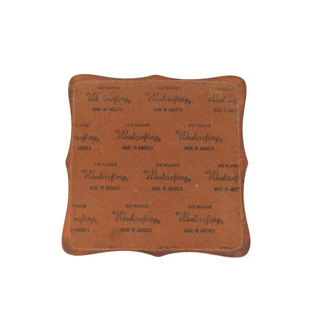 Brown Mid-Century Genuine "Woodcroftery" Ashtray For Sale - Image 8 of 8