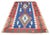 1980s 1980s Turkish Kilim Rug Flat Weave Vintage Area Rug For Sale - Image 5 of 11