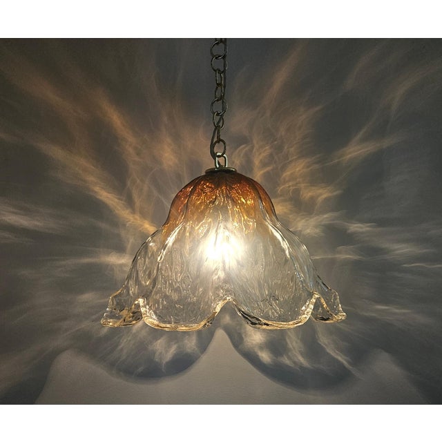 Large Mid-Century Murano Glass Pendant from Kaiser Leuchten, Germany, 1970s For Sale - Image 8 of 18